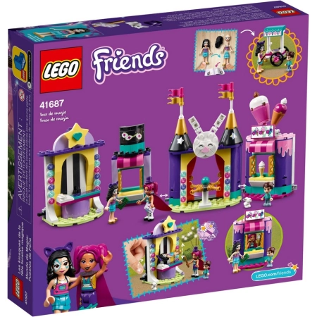 Lego Friends 41687 Magiczne stoiska w wesołym miasteczku
